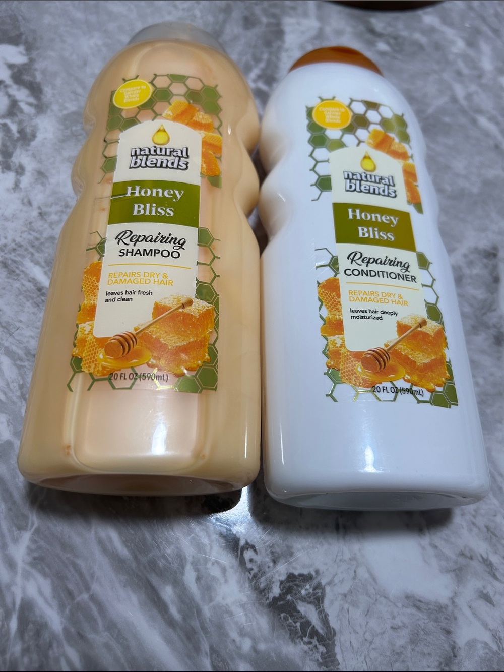 Natural Blends Honey Bliss Repairing Shampoo — Cream